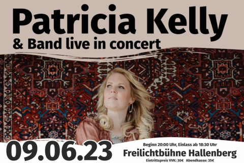 PATRICIA KELLY & Band live in concert